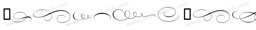 Bickham Script MM Regular字体转换